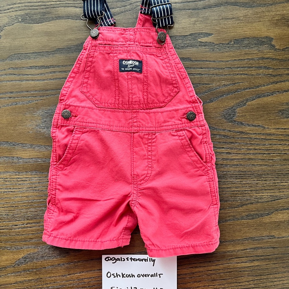 OshKosh B'gosh Pink Kids Overalls